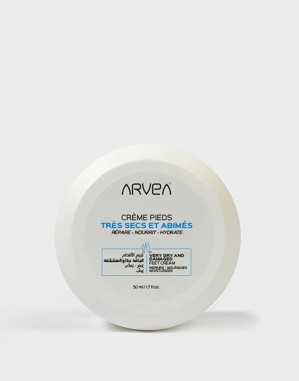 Crème pieds Très secs et Abimés